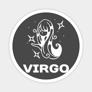 Zodiac Sign Virgo Magnet